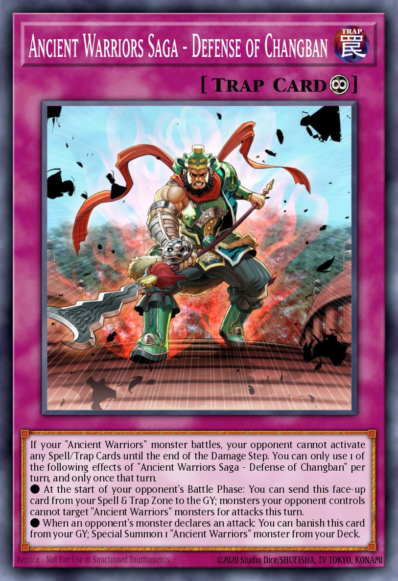 Ancient Warriors Saga  Defense of Changban - IGAS-EN070 Rare | Yu-Gi-Oh! Card