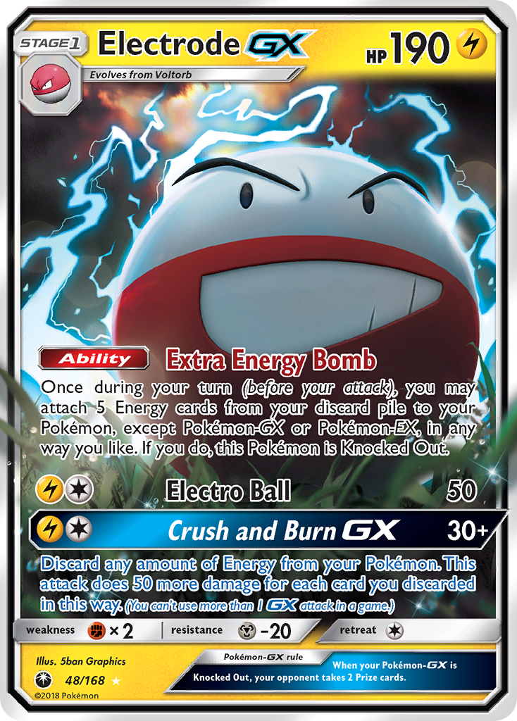 Electrode-GX 48/168 Rare Holo GX | Celestial Storm | Pokemon Card