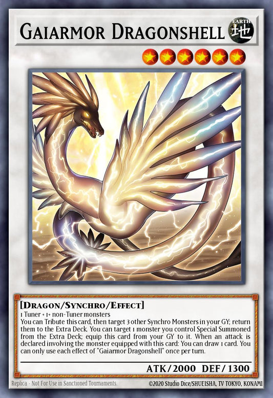 Gaiarmor Dragonshell - MP22-EN147 Ultra Rare | Yu-Gi-Oh! Card