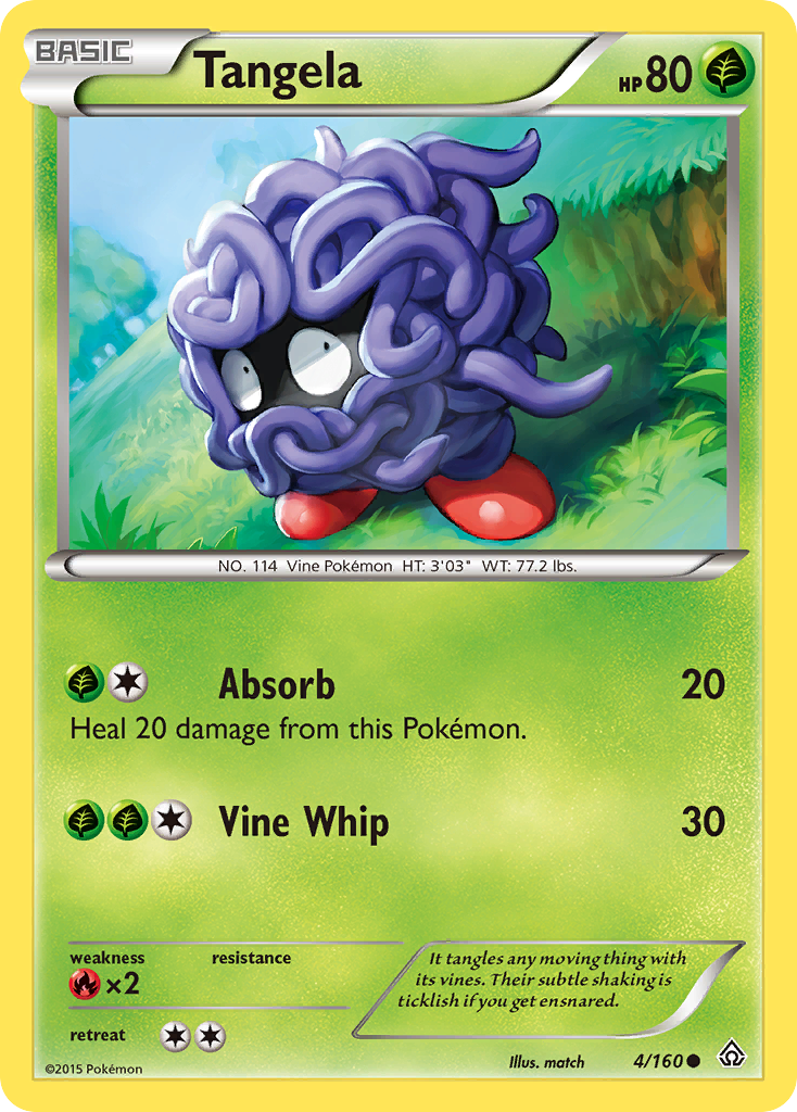 Tangela 4/160 Common | Primal Clash | Pokemon Card