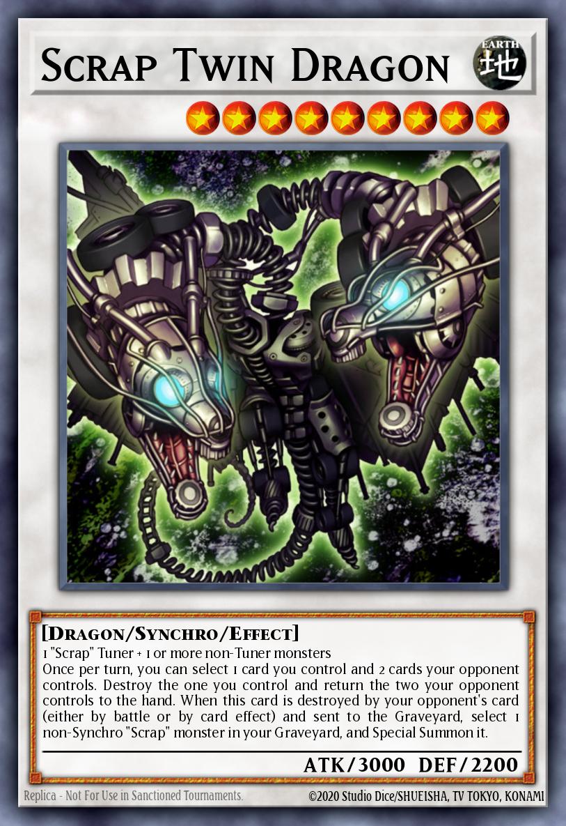 Scrap Twin Dragon - KICO-EN038 Super Rare | Yu-Gi-Oh! Card