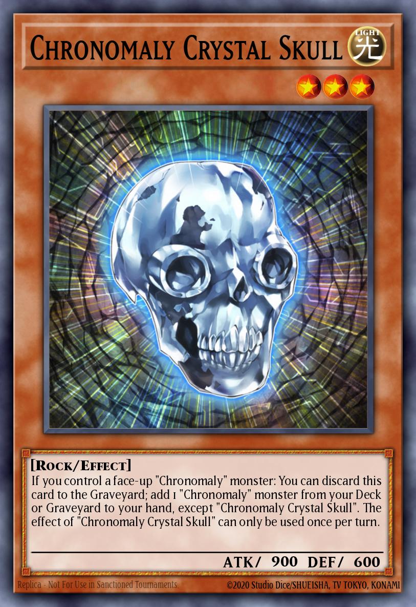 Chronomaly Crystal Skull - REDU-EN013 Rare | Yu-Gi-Oh! Card