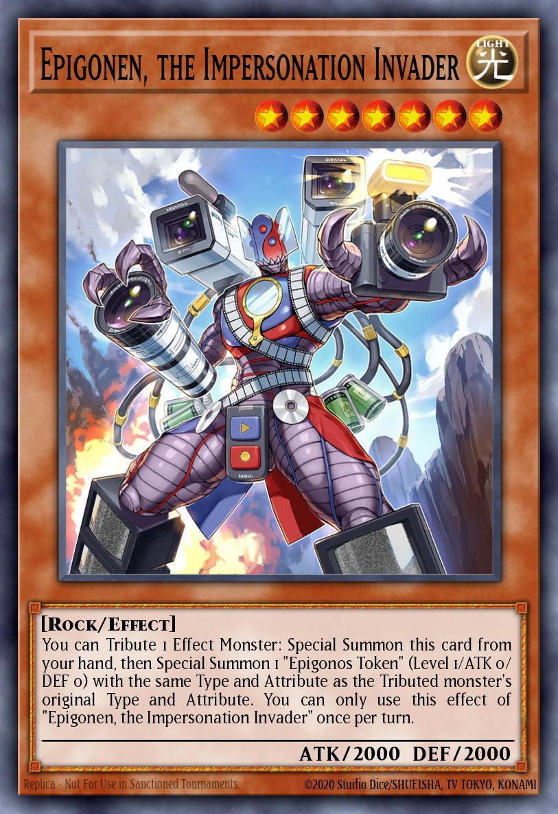 Epigonen, the Impersonation Invader - BACH-EN026 Super Rare | Yu-Gi-Oh! Card