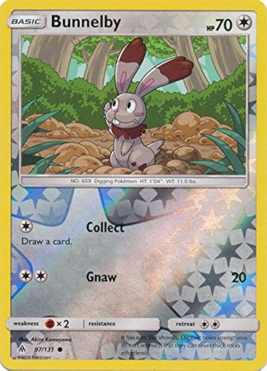 Bunnelby 97/131 Reverse Holo | Forbidden Light | Pokémon Card