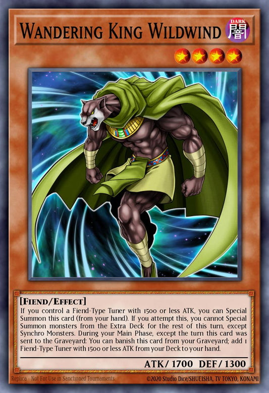 Wandering King Wildwind - GFP2-EN110 Ultra Rare | Yu-Gi-Oh! Card