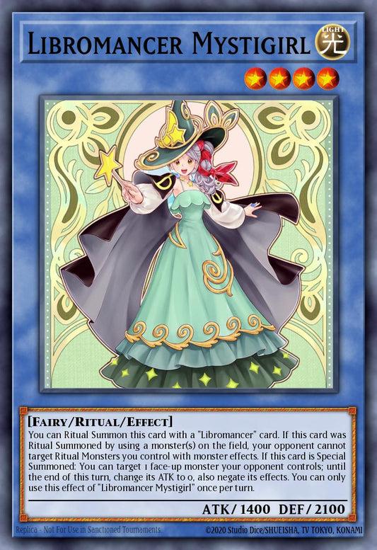 Libromancer Mystigirl - DIFO-EN086 Super Rare | Yu-Gi-Oh! Card