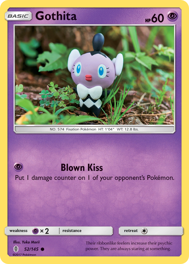 Gothita 52/145 Common | Guardians Rising | Pokemon Card