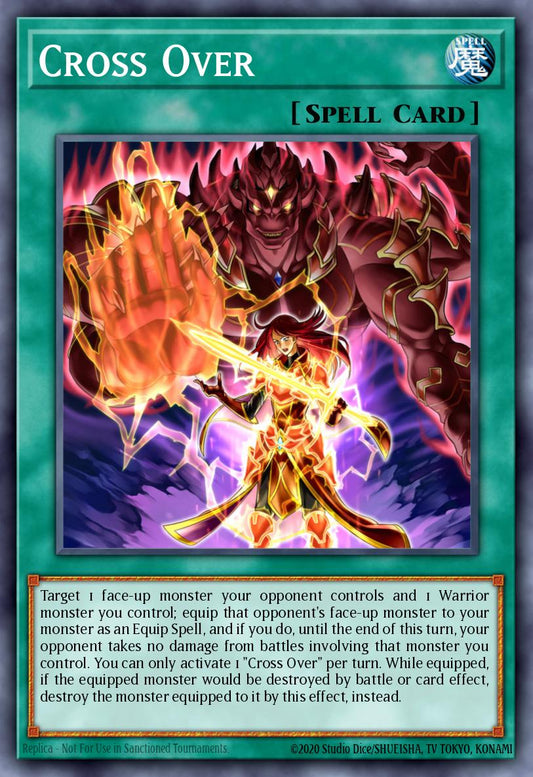 Cross Over - TOCH-EN018 Rare | Yu-Gi-Oh! Card