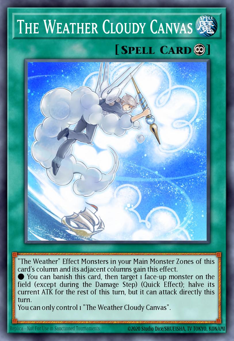 The Weather Cloudy Canvas - MGED-EN099 Rare | Yu-Gi-Oh! Card