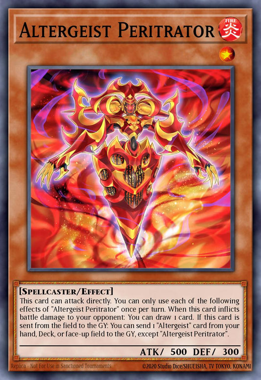 Altergeist Peritrator - DUNE-EN010 Super Rare | Yu-Gi-Oh! Card