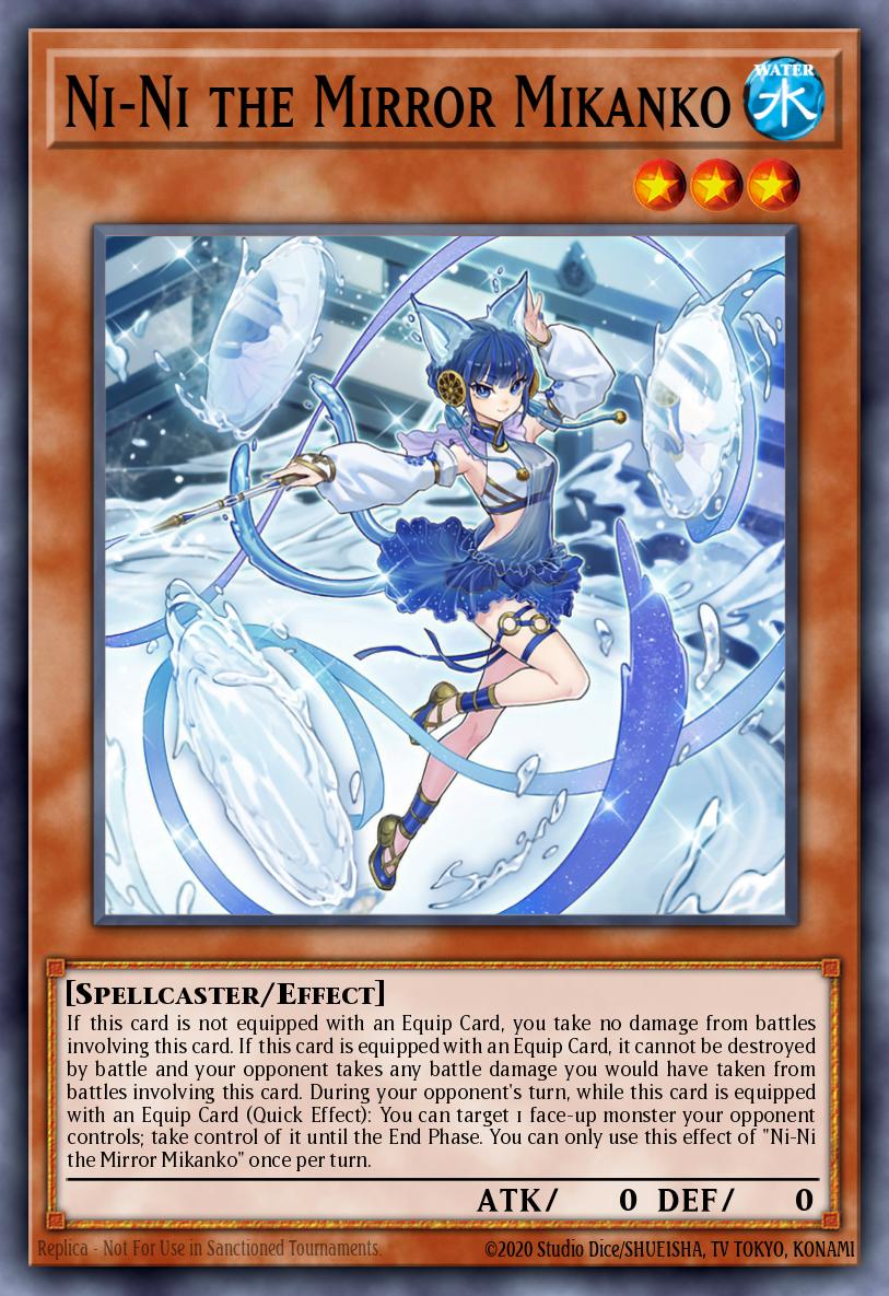 NiNi the Mirror Mikanko - AMDE-EN026 Super Rare | Yu-Gi-Oh! Card