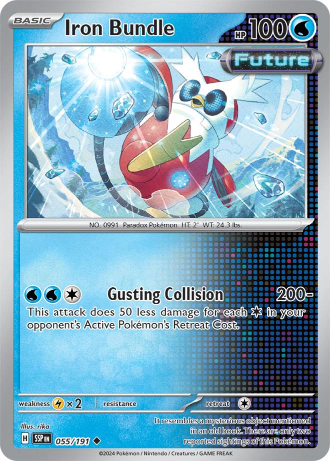 Iron Bundle 55/191 Reverse Holo | Surging Sparks | Pokemon Card