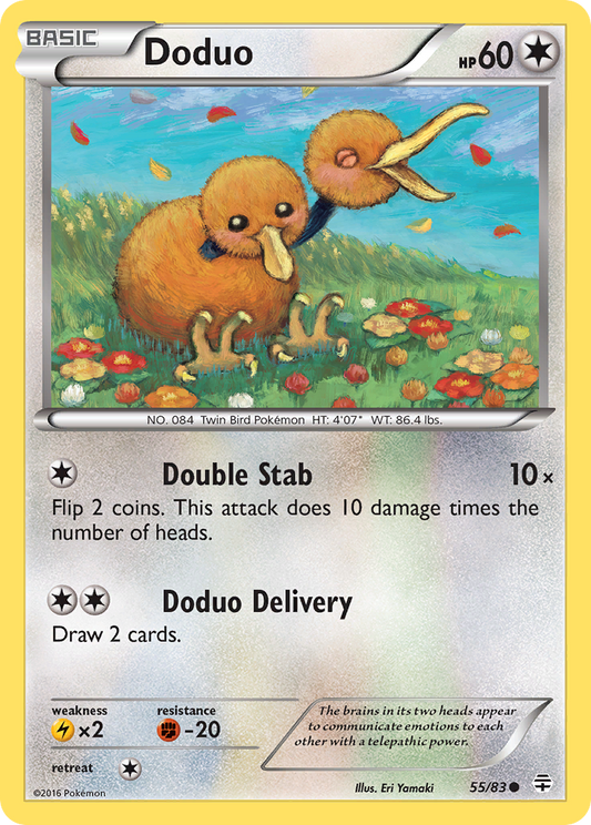 Doduo 55/83 Common | Generations | Pokemon Card