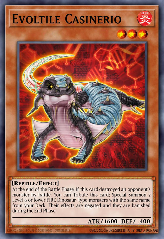 Evoltile Casinerio - ORCS-EN026 Rare | Yu-Gi-Oh! Card