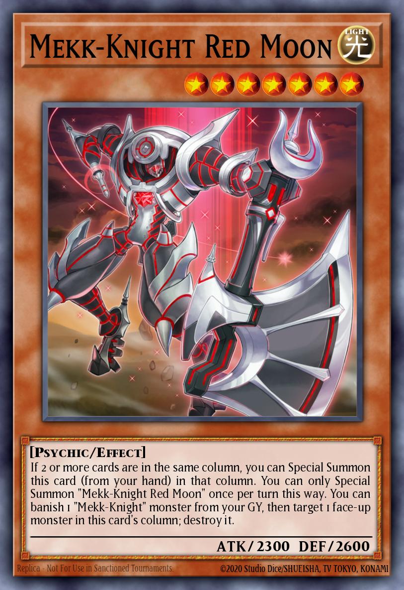 MekkKnight Red Moon - MAZE-EN045 Rare | Yu-Gi-Oh! Card