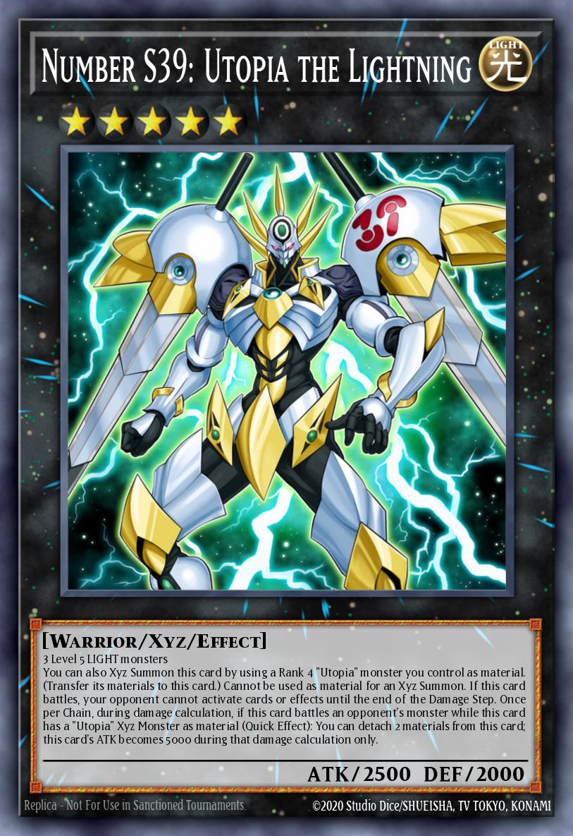 Number S39: Utopia the Lightning - MAGO-EN034 Premium Gold Rare | Yu-Gi-Oh! Card