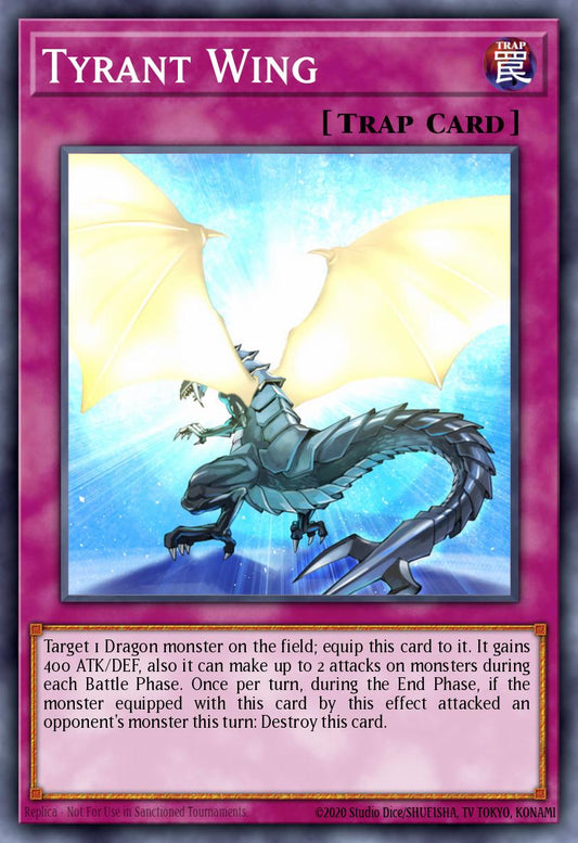 Tyrant Wing - DRL2-EN007 Super Rare | Yu-Gi-Oh! Card