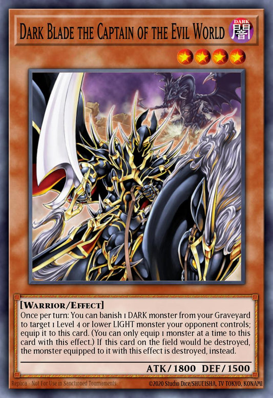 Dark Blade the Captain of the Evil World - ORCS-EN034 Rare | Yu-Gi-Oh! Card