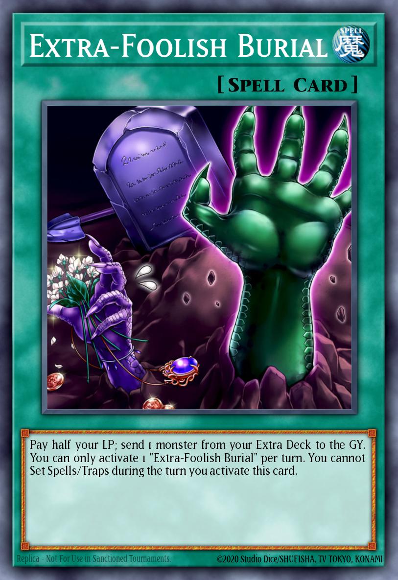 ExtraFoolish Burial - GEIM-EN043 Rare | Yu-Gi-Oh! Card