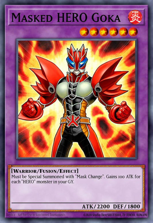 Masked HERO Goka - TOCH-EN043 Rare | Yu-Gi-Oh! Card