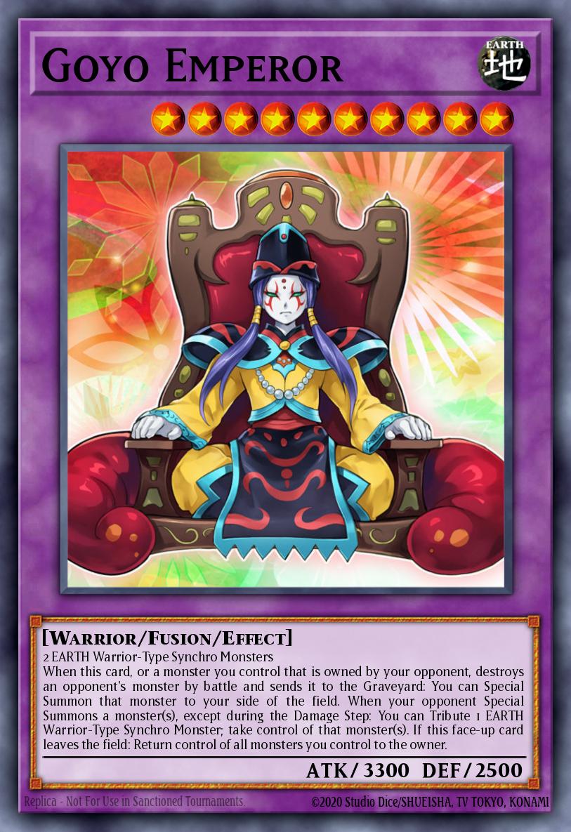 Goyo Emperor - BOSH-EN044 Rare | Yu-Gi-Oh! Card