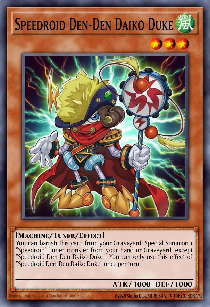 Speedroid DenDen Daiko Duke - SHVI-EN006 Rare | Yu-Gi-Oh! Card