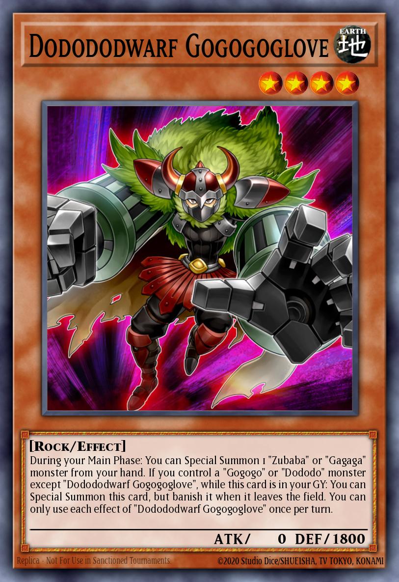 Dodododwarf Gogogoglove - LED6-EN036 Rare | Yu-Gi-Oh! Card