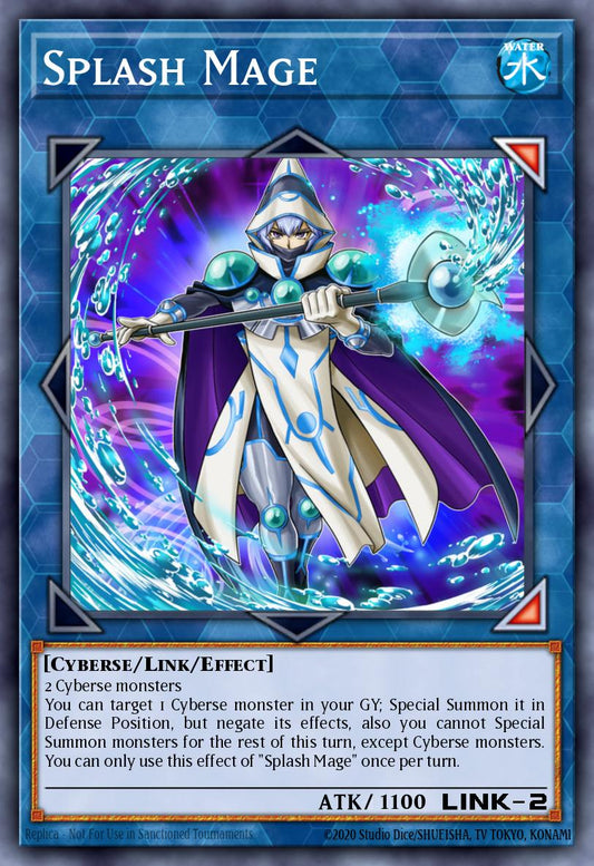 Splash Mage - GFTP-EN106 Ultra Rare | Yu-Gi-Oh! Card