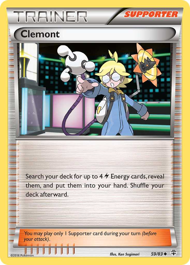 Clemont 59/83 Uncommon | Generations | Pokemon Card