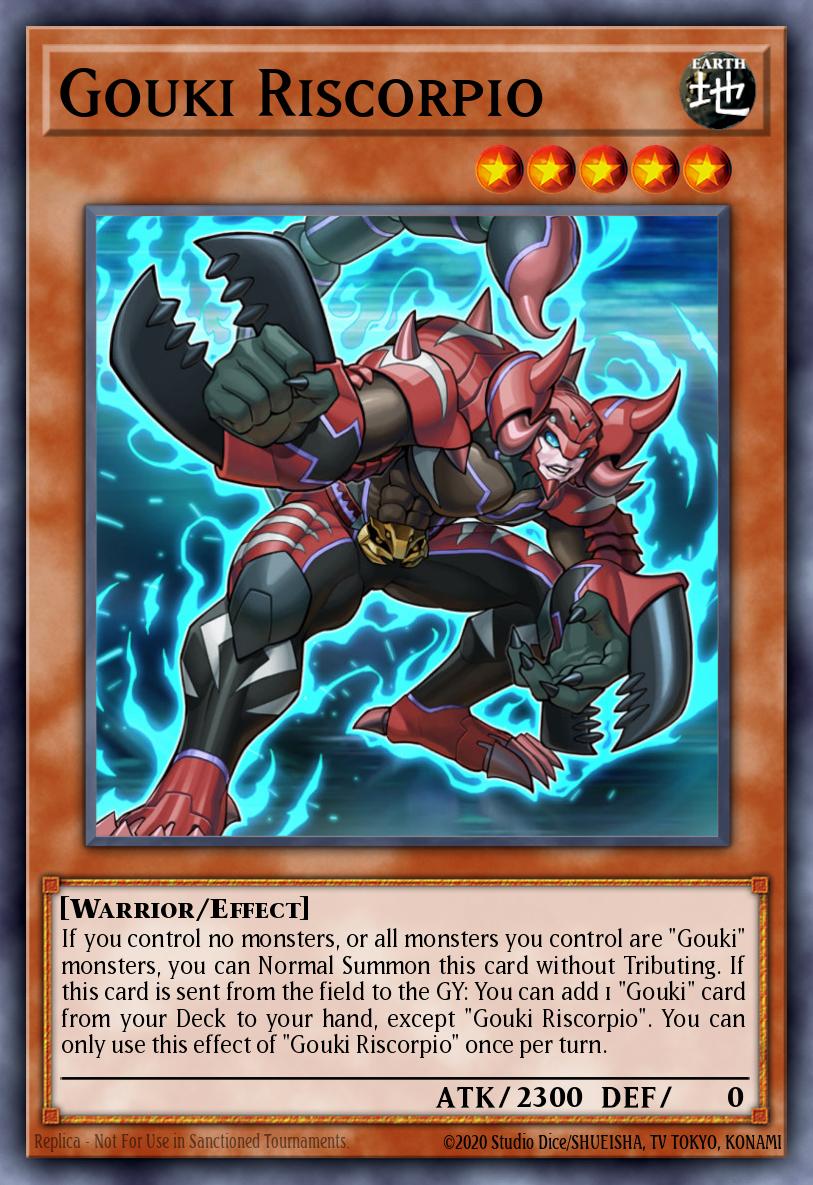 Gouki Riscorpio - COTD-EN011 Rare | Yu-Gi-Oh! Card