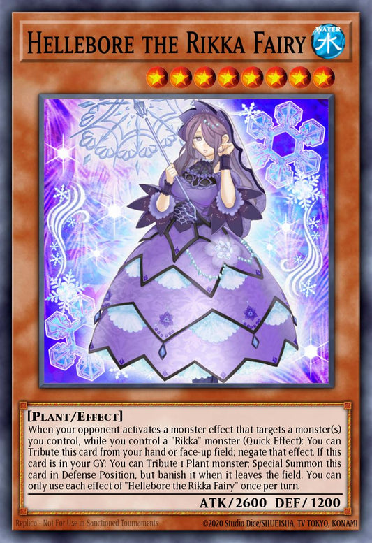 Hellebore the Rikka Fairy - SESL-EN020 Super Rare | Yu-Gi-Oh! Card