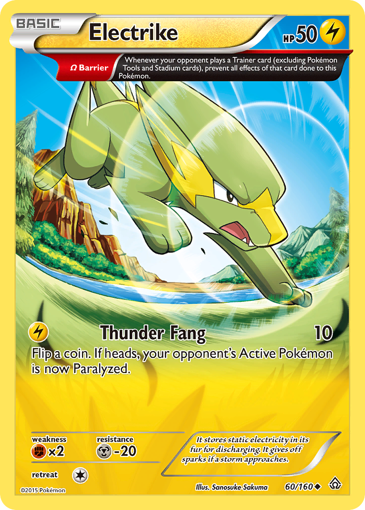 Electrike 60/160 Uncommon | Primal Clash | Pokemon Card