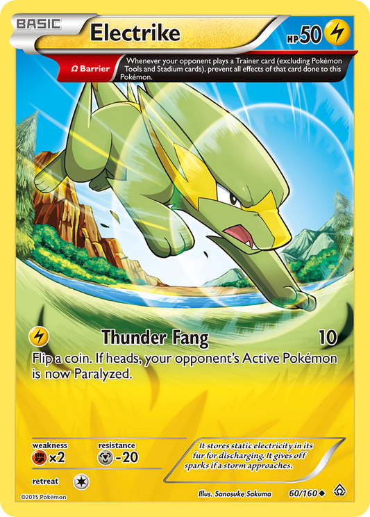 Electrike 60/160 Uncommon | Primal Clash | Pokemon Card