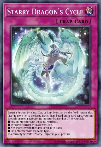 Starry Dragon's Cycle - AGOV-EN079 Super Rare | Yu-Gi-Oh! Card