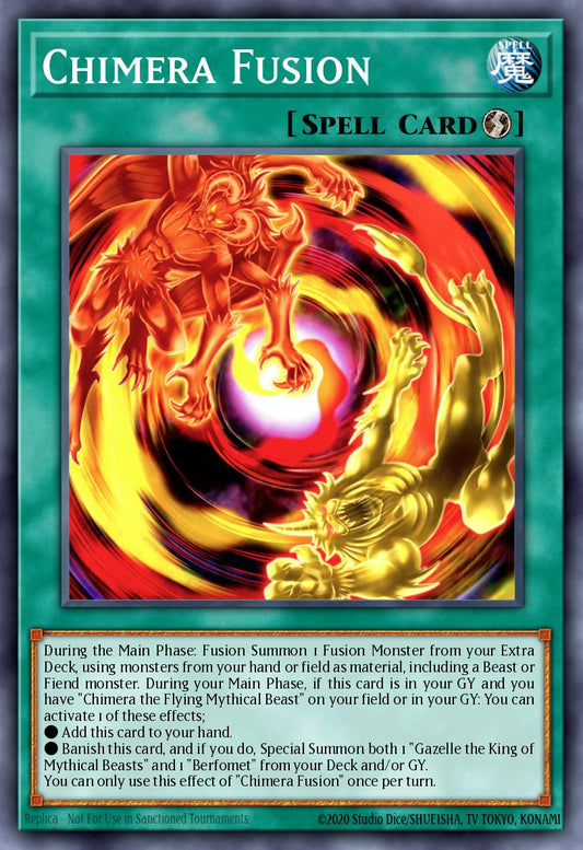 Chimera Fusion - DUNE-EN052 Super Rare | Yu-Gi-Oh! Card