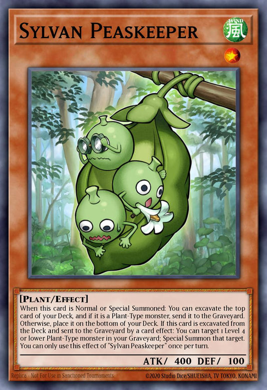 Sylvan Peaskeeper - LVAL-EN015 Rare | Yu-Gi-Oh! Card