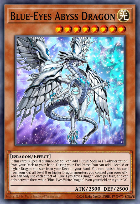 BlueEyes Abyss Dragon - RA01-EN016 Super Rare | Yu-Gi-Oh! Card