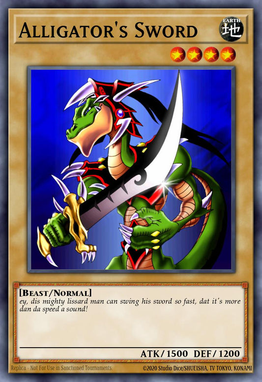 Alligator's Sword - TU08-EN006 Rare | Yu-Gi-Oh! Card