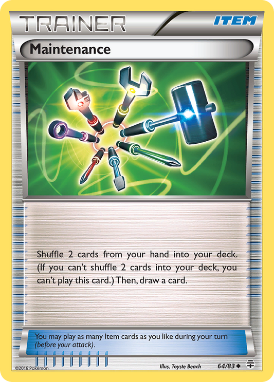 Maintenance 64/83 Uncommon | Generations | Pokemon Card