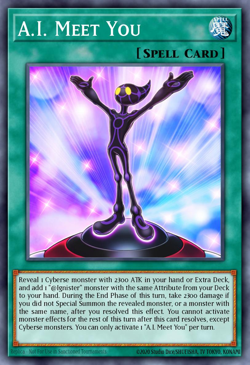 A.I. Meet You - MP22-EN095 Ultra Rare | Yu-Gi-Oh! Card