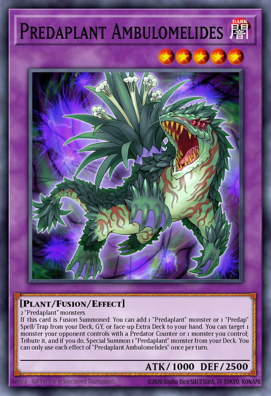 Predaplant Ambulomelides - MAMA-EN065 Ultra Rare | Yu-Gi-Oh! Card