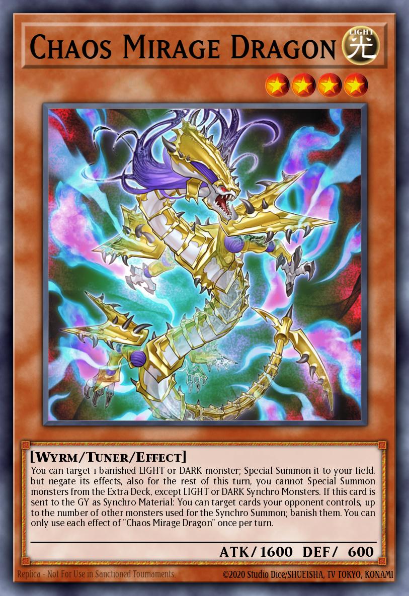 Chaos Mirage Dragon - PHHY-EN013 Super Rare | Yu-Gi-Oh! Card