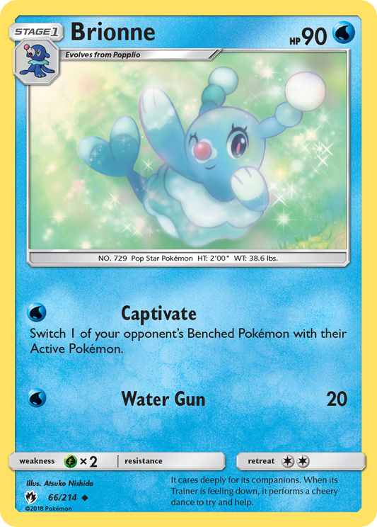 Brionne 66/214 Uncommon | Lost Thunder | Pokemon Card