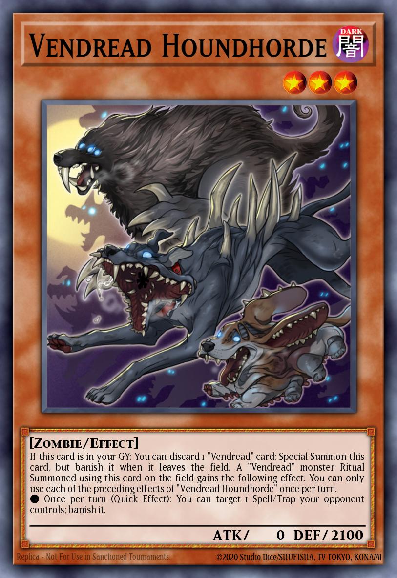 Vendread Houndhorde - COTD-EN000 Rare | Yu-Gi-Oh! Card