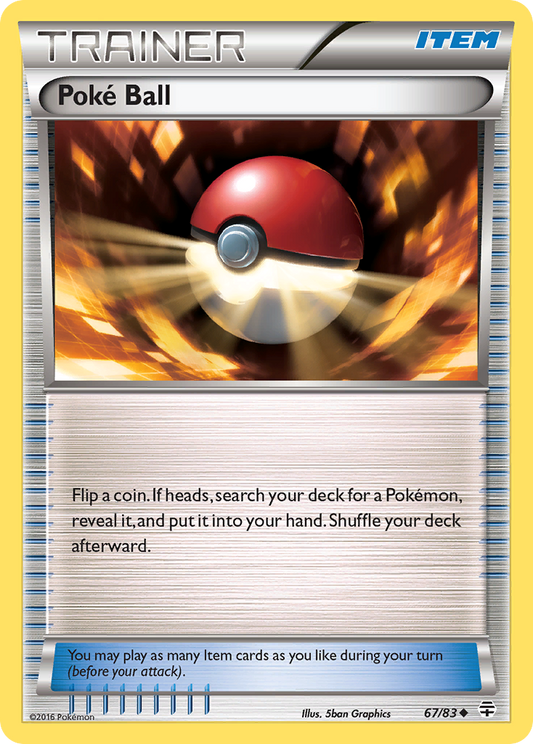 Poké Ball 67/83 Uncommon | Generations | Pokemon Card