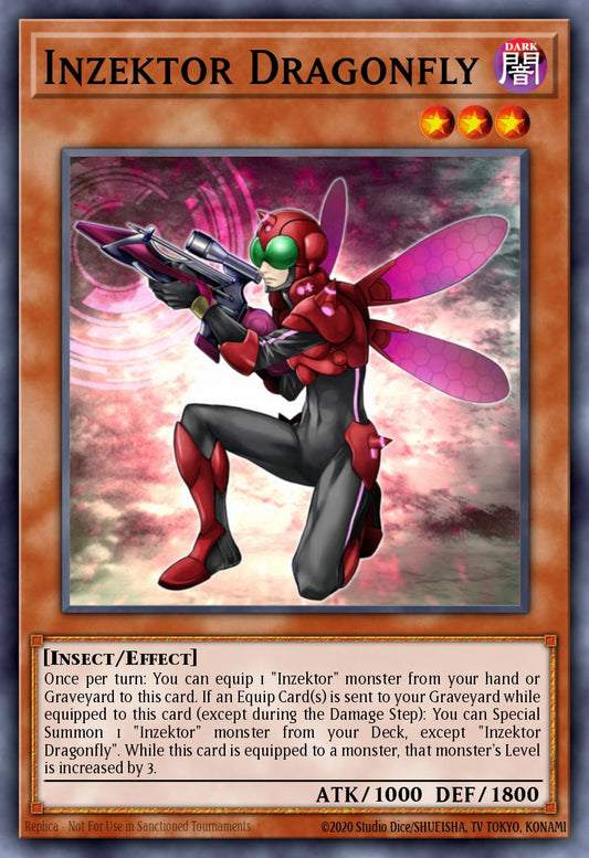 Inzektor Dragonfly - ORCS-EN020 Rare | Yu-Gi-Oh! Card