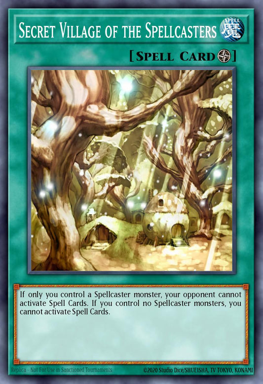 Secret Village of the Spellcasters - INCH-EN043 Super Rare | Yu-Gi-Oh! Card