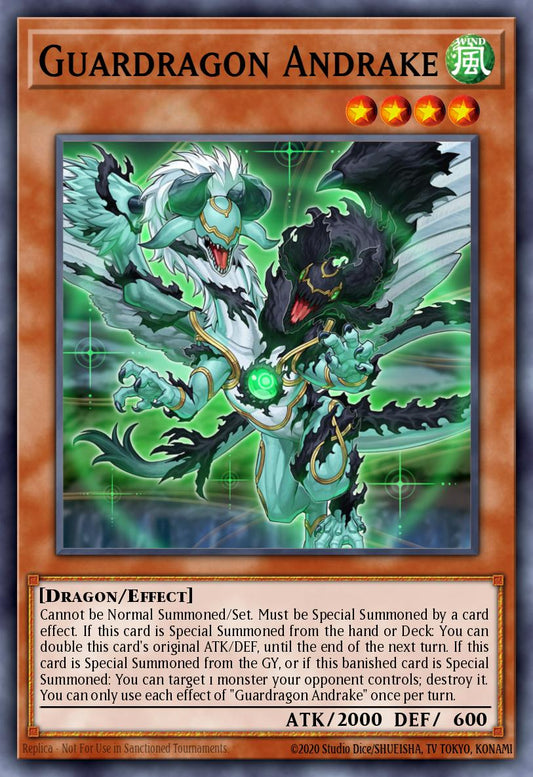 Guardragon Andrake - SAST-EN015 Rare | Yu-Gi-Oh! Card