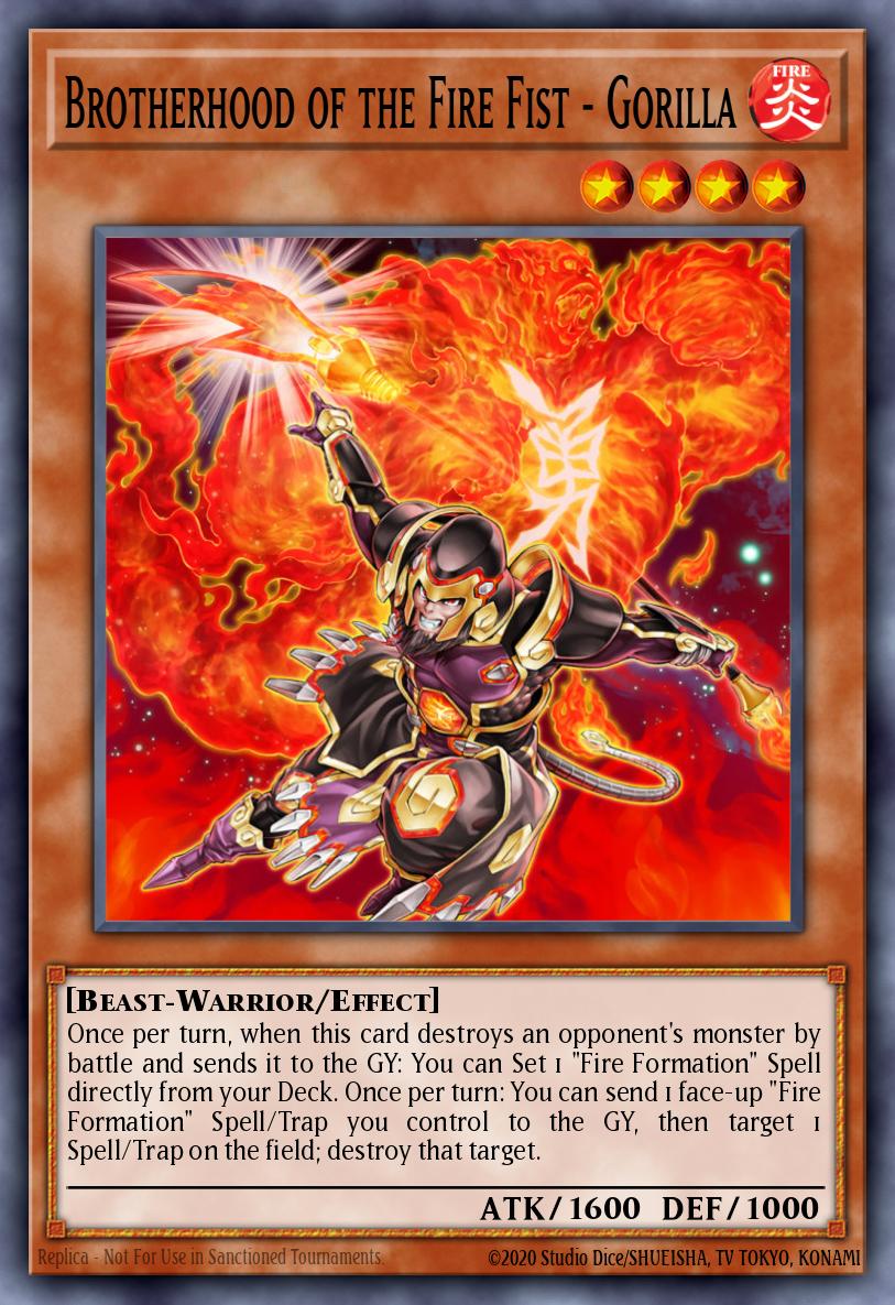 Brotherhood of the Fire Fist  Gorilla - CBLZ-EN023 Rare | Yu-Gi-Oh! Card