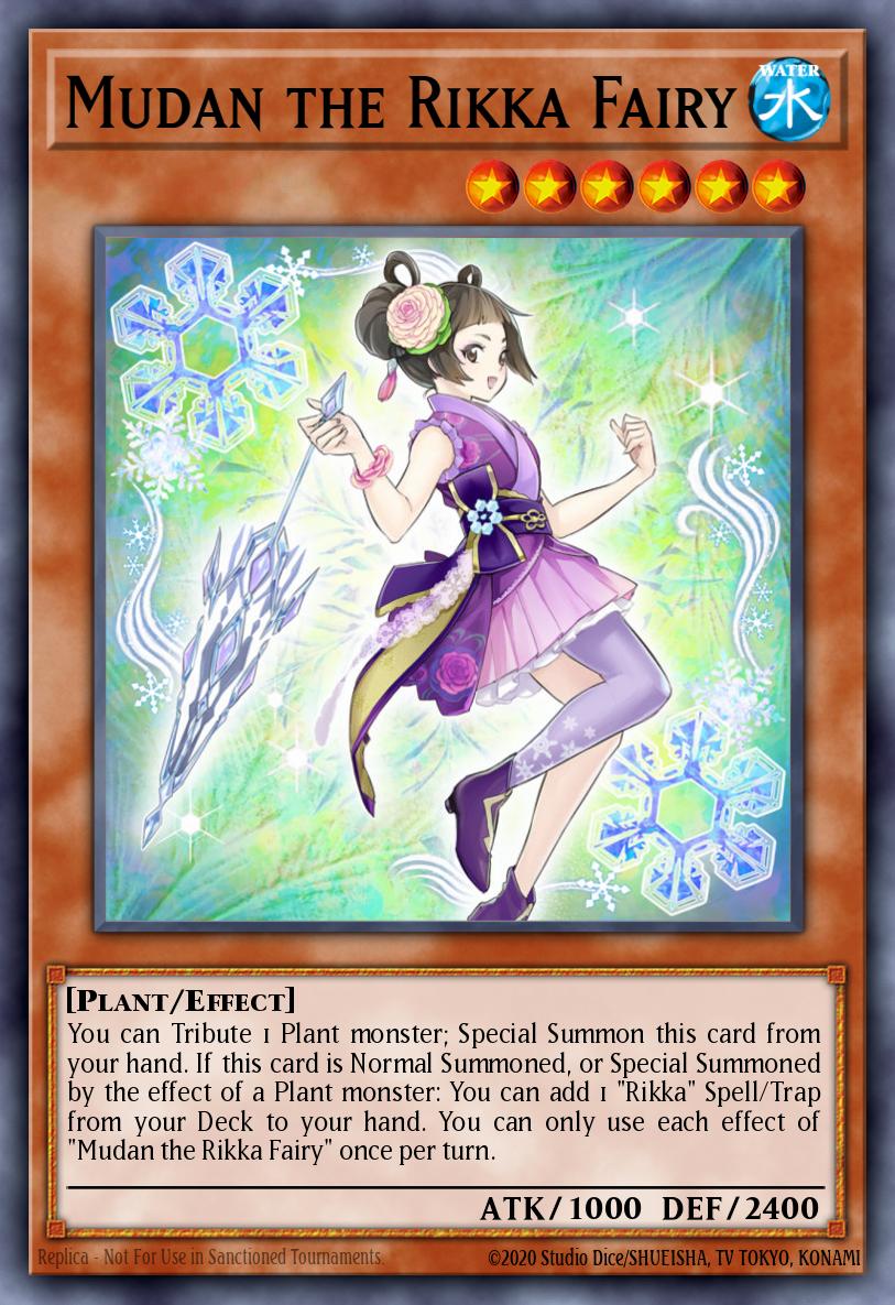 Mudan the Rikka Fairy - MAZE-EN048 Rare | Yu-Gi-Oh! Card